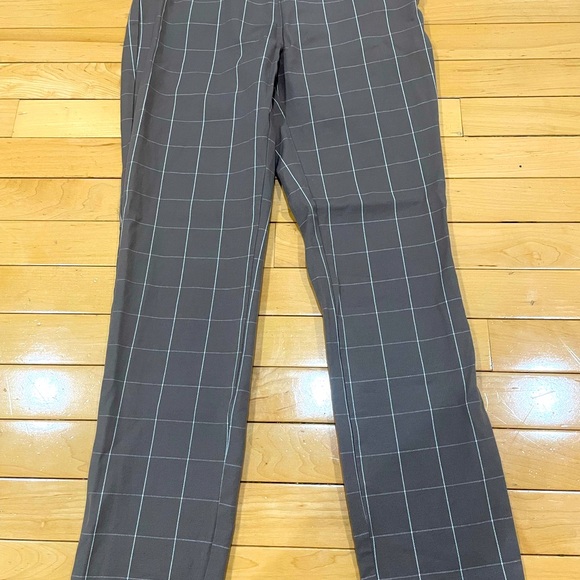 Plaid formal/casual pants. super comfy but is too small for me - Picture 1 of 2